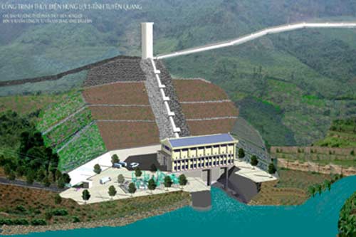 Thủy điện Hùng Lợi 2 Công suất 9,5MW